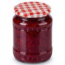 Víčko na sklenici TO 82 - Karo červené Thumb