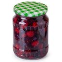 Víčko na sklenici TO 82 - Karo zelené Thumb