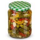 Víčko na sklenici TO 82 - Karo zelené Thumb