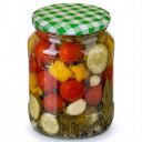 Víčko na sklenici TO 82 - Karo zelené Thumb