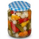 Víčko na sklenici TO 82 - Karo modré Thumb