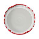 Víčko na sklenici TO 82 - Tečky - červené Thumb