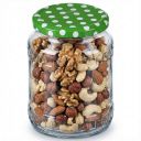 Víčko na sklenici TO 82 - Tečky - zelené Thumb