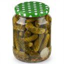 Víčko na sklenici TO 82 - Tečky - zelené Thumb