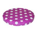purple-dots-03.jpg_1 Víčko na sklenici TO 82 - Tečky - purpurové Thumb