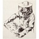 64108b.jpg_1 Pytlík na sklenici medu ApiSina s motivem "včelař" Thumb