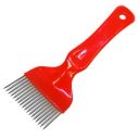 vidlicka-cervena-18-jehel-22-01.jpg Vidlička k odvíčkování rovná 18 jehel, plas. rukoj. Thumb