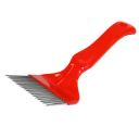 vidlicka-cervena-18-jehel-22-02.jpg_1 Vidlička k odvíčkování rovná 18 jehel, plas. rukoj. Thumb