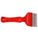 vidlicka-cervena-21-jehel-22-03.jpg_1 Vidlička k odvíčkování rovná 21 jehel, plas. rukoj. Thumb