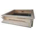 Celozasíťované varroa dno - nerez - Optimal Thumb