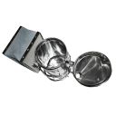 Dýmák (kuřák) - vysoký - nerezový (max) 33 cm Thumb