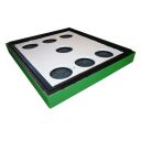 Krmítko strůpek 39 x 24 EPS Lysoň - zelené Thumb