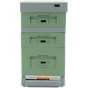 ul-dadant-z-dennica-plastikowa-higieniczna-malowany-zielono-szary1.jpg_1 Úl Dadant Blatt s varroa dnem - lakovaný (zelený) 10 r Thumb