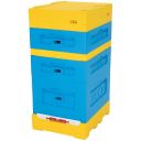 ul-dadant-s-dnem-varroa-lakovany-1.jpg_1 Úl Dadant Blatt, s krmítkem 7,5 l, lakovaný - PREMIUM 10 R Thumb