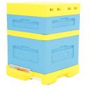 ul-dadant-12ramkovy-s-dnem-varroa-lakovany-2.jpg_1 Úl Dadant Blatt s dnem Varroa, 2 česna - lakovaný - 12 R Thumb