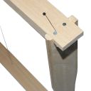 Rámek 39x24 cm - Hoffmann - nadrátkovaný, se zděřemi - 1 ks Thumb