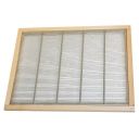 Kovová zábrana Zander a DNM 478 x 378 mm v dřevěném rámu - D Thumb