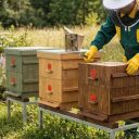 Bunda včelařská, zelená, vel. - CZ vel:. 52-60 Thumb