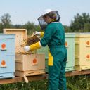 Kombinéza včelařská, zel. - CZ vel.: 52-60 Thumb
