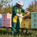 Kombinéza včelařská, zel. - CZ vel.: 52-60 Thumb