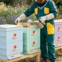 Kombinéza včelařská, zel. - CZ vel.: 52-60 Thumb