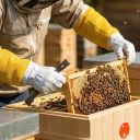 Rukavice včelařské - s větráním - vel.: S-XXL Thumb