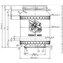 sklenice-med-02.jpg_1 Sklenice Med 770 ml/1kg medu - 8,2 Kč/ks OS. ODBĚR ÚJEZD - 1456 ks Thumb
