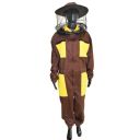 Kombinéza včelařská s kloboukem, hnědá vel,: S-XXXL - CZ Thumb