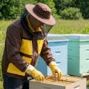 Bunda včelařská hnědá, vel.: S-XXXL - CZ Thumb