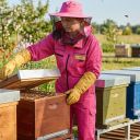 Kombinéza včelařská PREMIUM růžová Lysoň, vel.: S-XXXXL Thumb