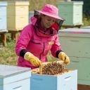 Kombinéza včelařská PREMIUM růžová Lysoň, vel.: S-XXXXL Thumb