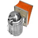 Dýmák (kuřák) - velký - kulatý s ultra klecí Thumb