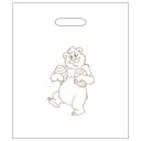 Igelitové tašky s medvědem 30×35 cm - 50 ks Thumb