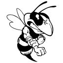 Samolepka včelák - černá Thumb