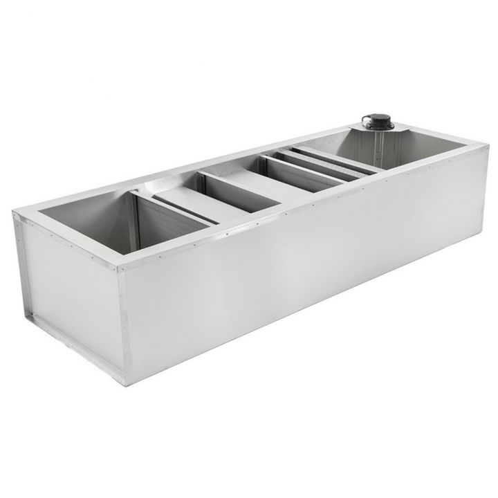 Nádoba na med s kaskádovým sítem, krytem a snímačem hladiny