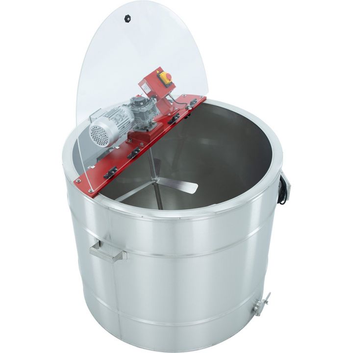 zarizeni-s-ohrevnym-plastem-na-michani-sirupu-1000kg2.jpg_1 Zařízení s ohřevem, pro míchání, 1000 kg (ohřev 230V / pohon 400V)