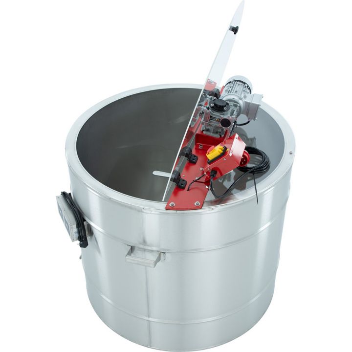 zarizeni-s-ohrevnym-plastem-na-michani-sirupu-1000kg5.jpg_1 Zařízení s ohřevem, pro míchání, 1000 kg (ohřev 230V / pohon 400V)