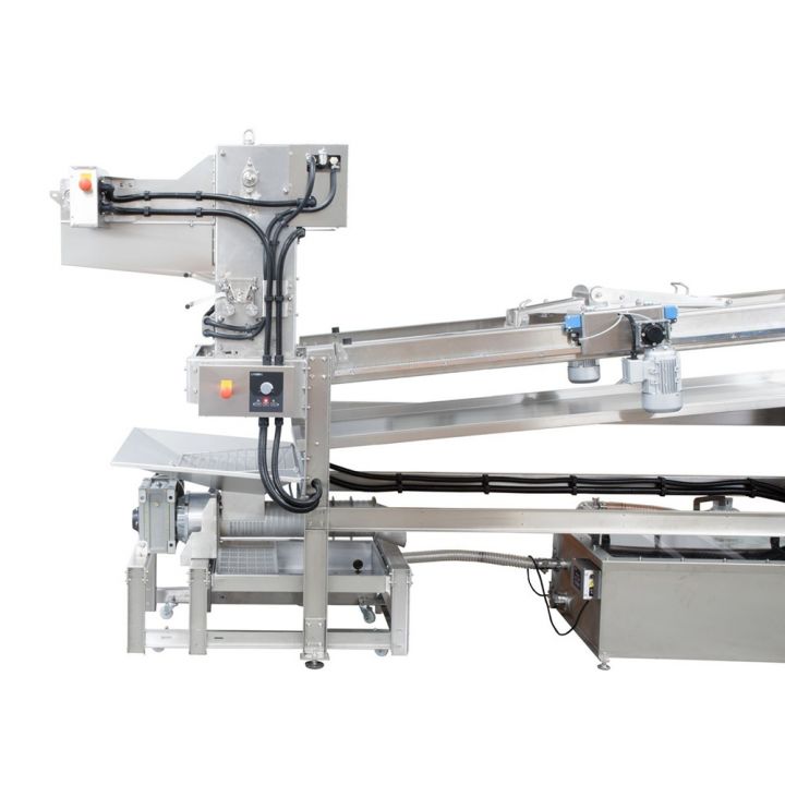 Linka na odvíčkování, 40 r. odvíčkovací stroj PREMIUM, extrudér 100 kg