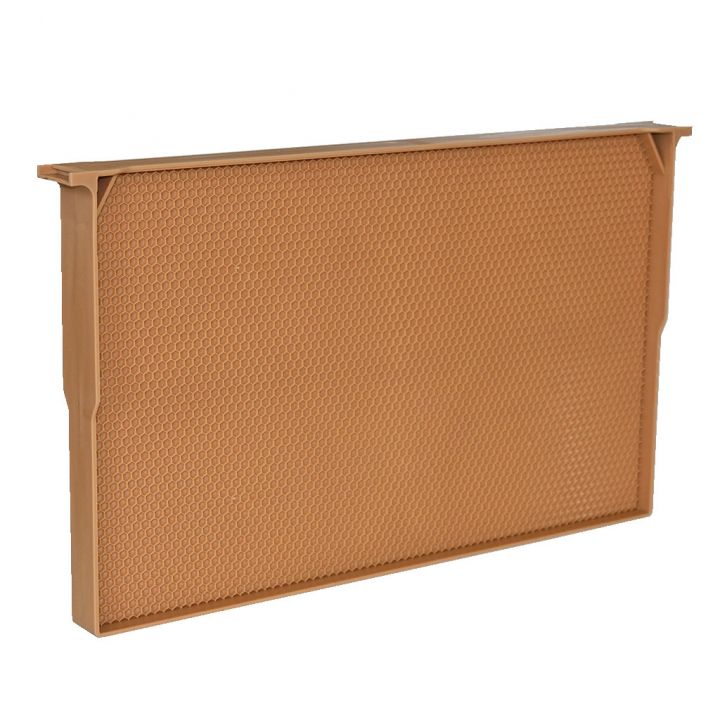 Celoplastový rámek r.m. 39x24 - 3 gen. - termoplast - hnědý