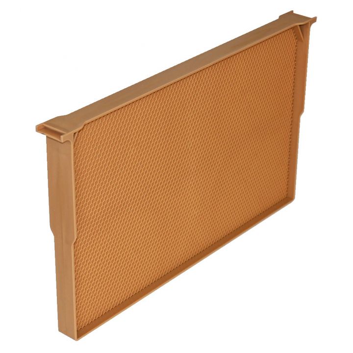 Celoplastový rámek r.m. 39x24 - 3 gen. - termoplast - hnědý