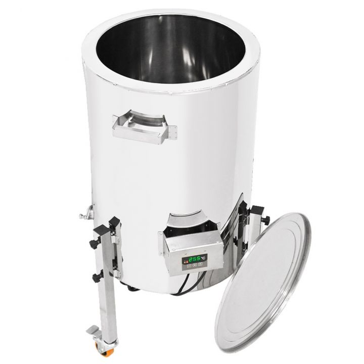 Stáčecí dekrystalizační nádoba s ohřevem Mellarius MaxiLine 230 V - 185 litrů / 260 kg