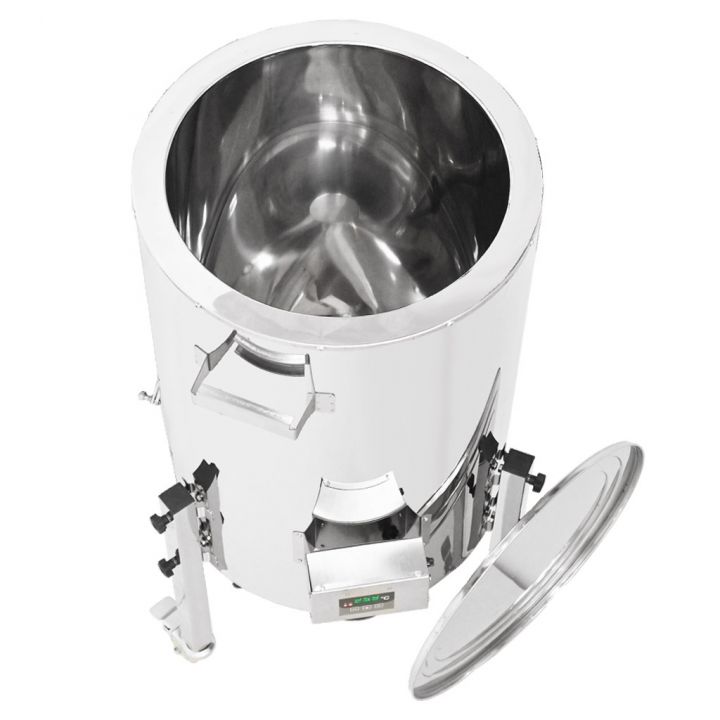 Stáčecí dekrystalizační nádoba s ohřevem Mellarius MaxiLine 230 V - 185 litrů / 260 kg