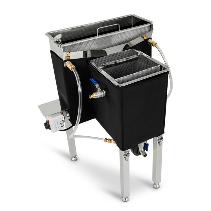 Vařák na vosk s čističkou rámků