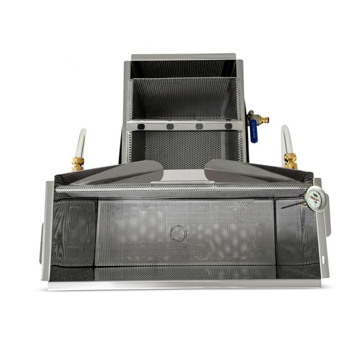 Vařák na vosk s čističkou rámků