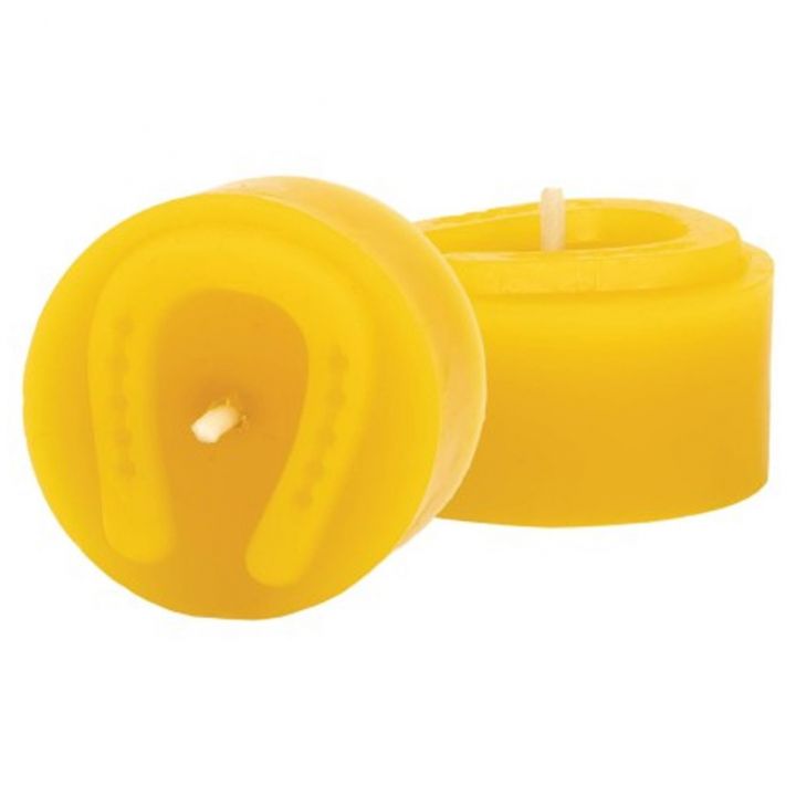 Silikonová forma na svíčky - čajová svíčka podkova - 1,8 cm - FS502