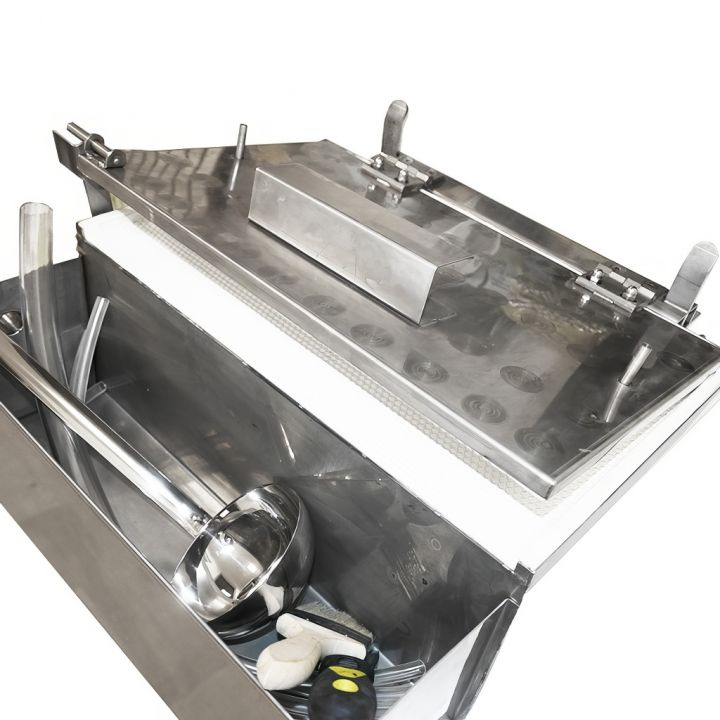 Ruční lis na mezistěny - chlazený vodou - 420 x 270 mm