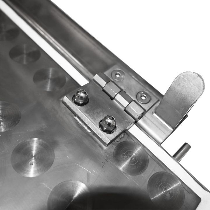 Ruční lis na mezistěny - chlazený vodou - 420 x 205 mm