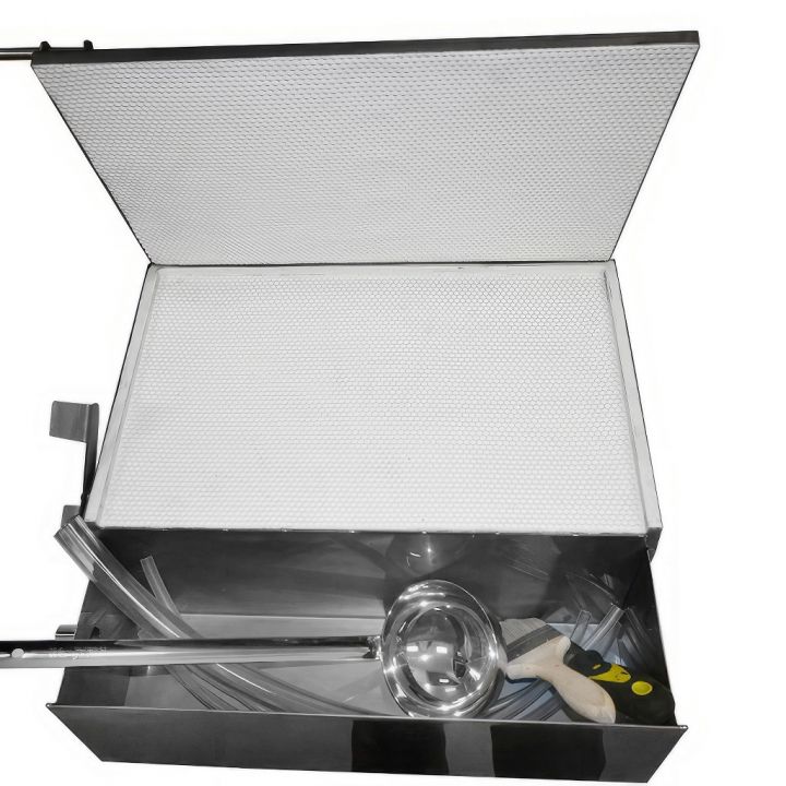 Ruční lis na mezistěny - chlazený vodou - 420 x 205 mm