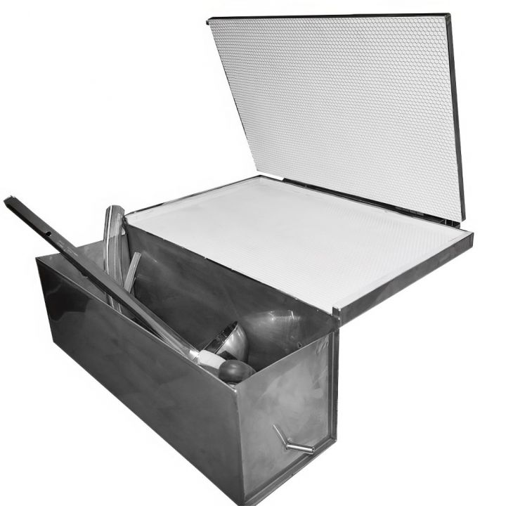 Ruční lis na mezistěny - chlazený vodou - 420 x 205 mm