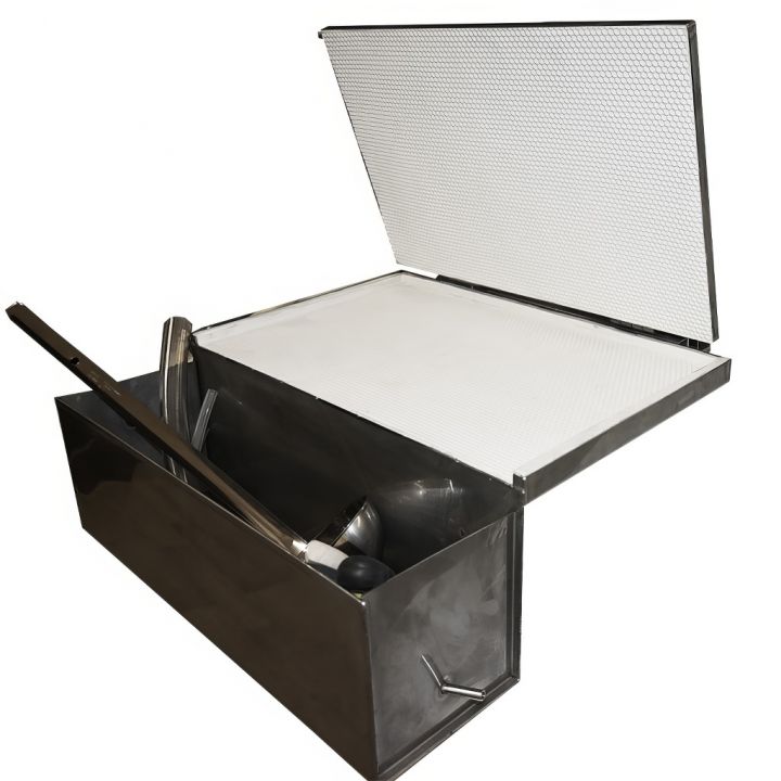 Ruční lis na mezistěny - chlazený vodou - 420 x 270 mm